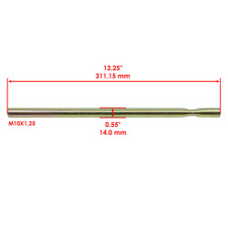Biellette de direction Quads Polaris Sawtooth 200  453082 - Raven Industries RAV-220-122