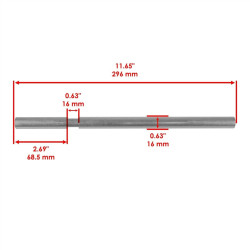Biellette de direction Quads Polaris Sportsman 550  X2  5136903 - Raven Industries RAV-220-148