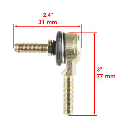 Paire de rotules de direction Quads Kymco Maxxer 450  53702 et 53703 -PWB1-900 - Raven Industries RAV-540-100