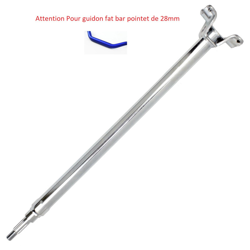 Colonne de direction Fatbar 28mm Quads Yamaha YFZ 450  5D3-23813-00-00 - Raven Industries RAV-300-003