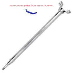 Colonne de direction Fatbar 28mm Quads Yamaha Raptor 700  5D3-23813-00-00 - Raven Industries RAV-300-003