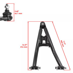 Triangle inferieur droit Quads Yamaha YFM Raptor 700  5TG-23550-62-00 - Raven Industries RAV-260-006