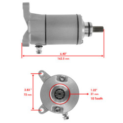 Démarreur Quads Suzuki LT-V 700 Twin Peaks  31100-02C00 - Raven Industries RAV-160-003