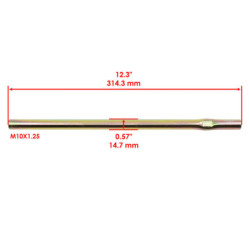 Biellette de direction Quads Suzuki LT-A 500 KingQuad  51281-03G00 - Raven Industries RAV-220-130