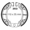 Machoire de frein Honda TRX 90 Sportrax  Av Ga et Av Dr 06450-096-405 - EBC H303 - Raven 110-303
