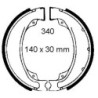 Machoire de frein Honda TRX 250 Recon  Arrière 06430-HM8-003 - EBC H340 - Raven 110-340