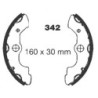 Machoire de frein Honda TRX 350 FourTrax  Av Ga ou Av Dr 451A5-HA7-671 - EBC H342 - Raven 110-342