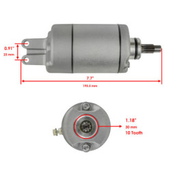 Démarreur Quads Honda TRX 450 Foreman  31200-HM7-003 - Raven Industries RAV-160-009