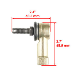 Paire de rotules de direction Quads Honda TRX 300 Sportrax  53158-HB9-003 53157-HB9-003 - Raven Industries RAV-540-110