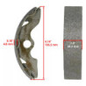 Machoire de frein Honda TRX 250 Fourtrax  Av Ga et Av Dr 06450-HM4-830 -  - Raven 110-102