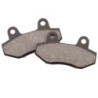 Plaquettes de frein Hero Slickster 125  Avant Nc - EBC FA86 - Raven 100-011