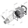 Kit Cylindre piston Quads Yamaha Kodiak 450  5ND-11310-00-00 - Raven Industries RAV-550-014