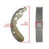 Machoire de frein Kawasaki Mule 550 KAF 300  Av Ga ou Av Dr 41047-0001 -  - Raven 110-162