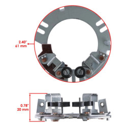 Platine Charbon démarreur Motos Kawasaki KZ 900 LTD  21039-003 - Raven Industries RAV-170-512