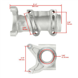Moyeu arrière complet Quads Kawasaki KFX 400  41046-S007 - Raven Industries RAV-500-010