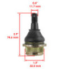 Rotule de triangle Quads Kawasaki Mule SX KAF 400  59266-1080 - Raven Industries RAV-580-115