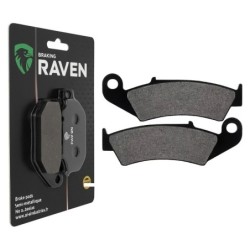 Plaquettes de frein Honda CR 500 R  Avant 45105-KW3-405 - EBC FA125 - Raven 100-004