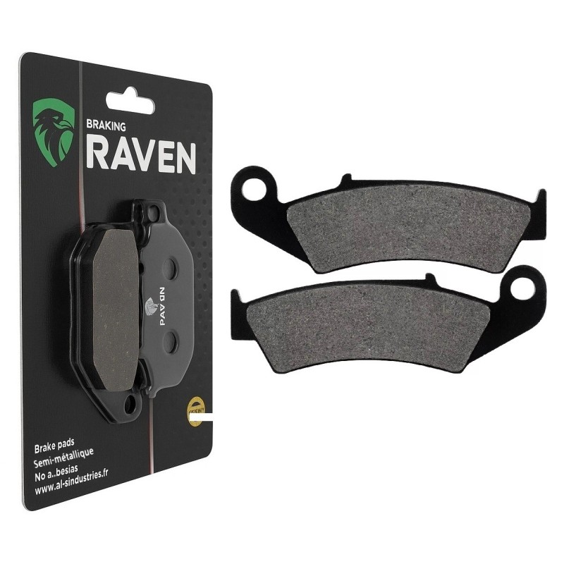 Plaquettes de frein Honda TRX 250 Sportrax  Av Ga ou Av Dr 45106-KW3-681 - EBC FA125 - Raven 100-004
