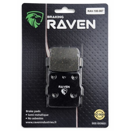 Plaquettes de frein Honda TRX 420 Rancher  Av Ga ou Dr 451A1-HC0-670 - EBC FA84 - Raven 100-007