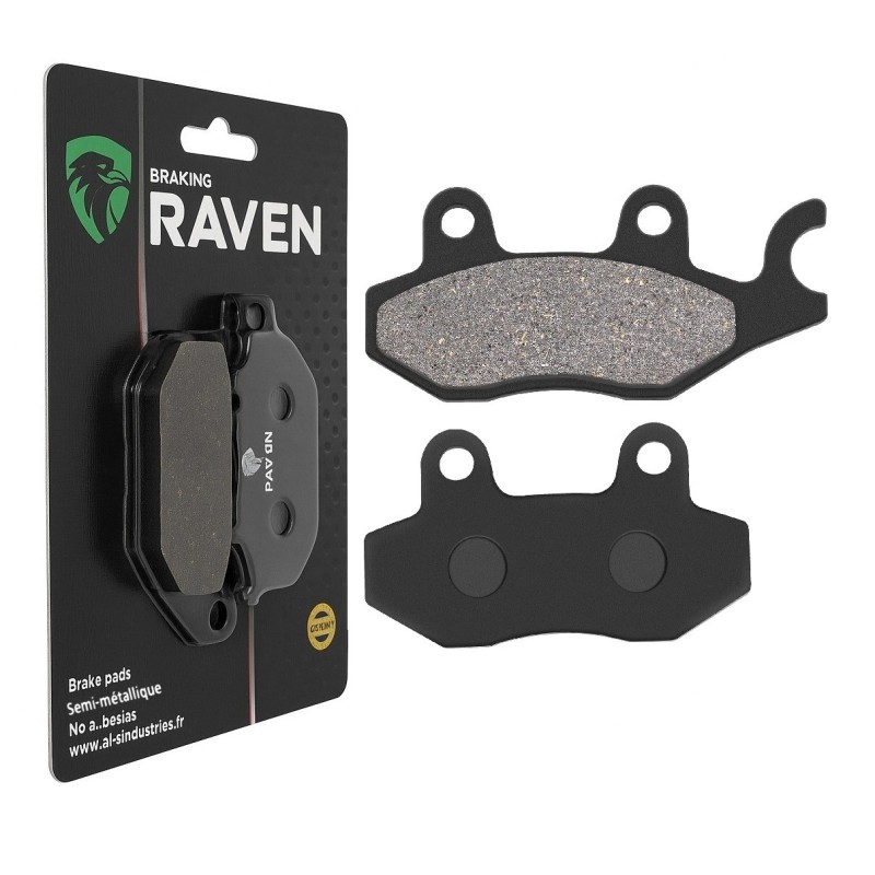 Plaquettes de frein Yamaha XTZ 750 Super Tenere Av Ga ou Ar Nc - EBC FA165 - Raven 100-009