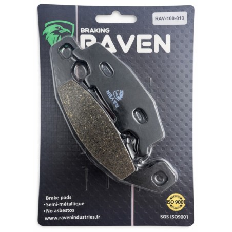 Plaquettes de frein Suzuki GSX 250F  Avant 59302-45810 - EBC FA129 - Raven 100-013