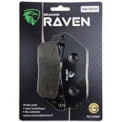 Plaquettes de frein Honda XL 600 Transalp  Avant 06455-KCR-405 - EBC FA196/226 - Raven 100-014