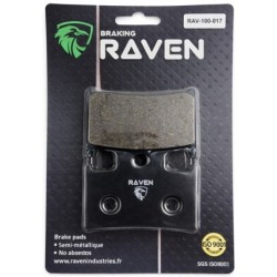 Plaquettes de frein Triumph Trophy 1200 De VIN 4902 Av Ga ou Av Dr T2020393 - EBC FA145 236 - Raven 100-017