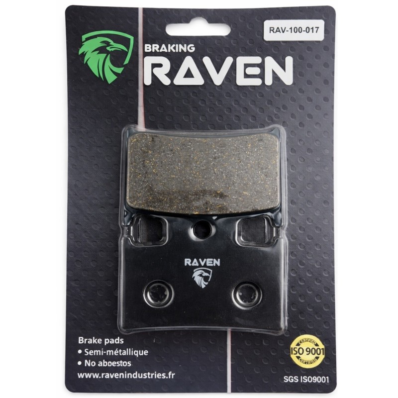 Plaquettes de frein Yamaha FZR 750  Av Ga ou Dr 3TC-W0045-00 - EBC FA145 236 - Raven 100-017