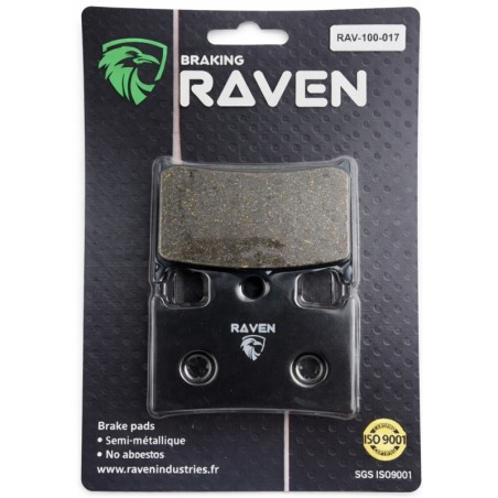 Plaquettes de frein Yamaha FZR 750 R OWOI Av Ga ou Av Dr 3LC-25811-00 - EBC FA145 236 - Raven 100-017