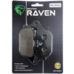 Plaquettes de frein Honda VTR 1000 Firestorm  Arrière 06435-MGS-D3 - EBC FA174 - Raven 100-021
