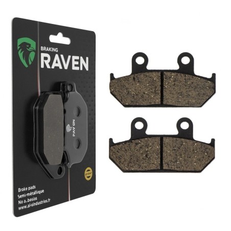 Plaquettes de frein Honda NSR 250  Av Ga ou Av Dr 45105-ML4-000 - EBC FA121 - Raven 100-025
