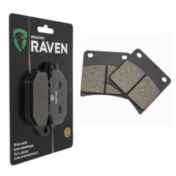 Plaquettes de frein Suzuki GSX 1100 G  Av Ga ou Dr 69130-45C10 69100-26830 - EBC FA146 - Raven 100-027