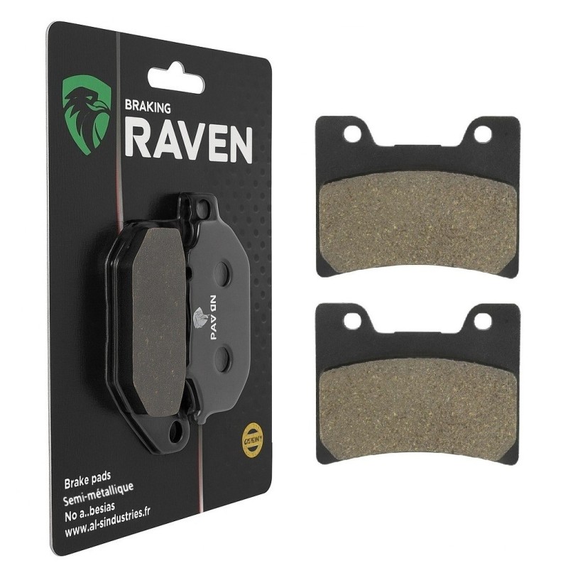 Plaquettes de frein Yamaha FZR 1000  Av Ga ou Dr 3GM-W0045-00 - EBC FA160 - Raven 100-028