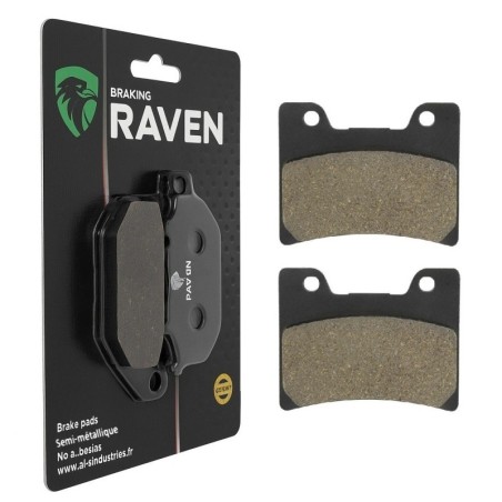 Plaquettes de frein Yamaha YZF 600 R Thundercat Av Ga ou Av Dr 3GM-W0045-03-00 - EBC FA160 - Raven 100-028