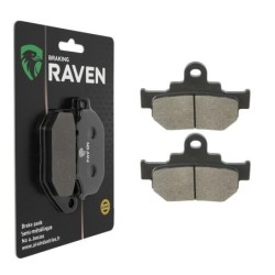 Plaquettes de frein Suzuki VL 250 Intruder  Avant 59340-24B10 - EBC FA106 - Raven 100-030