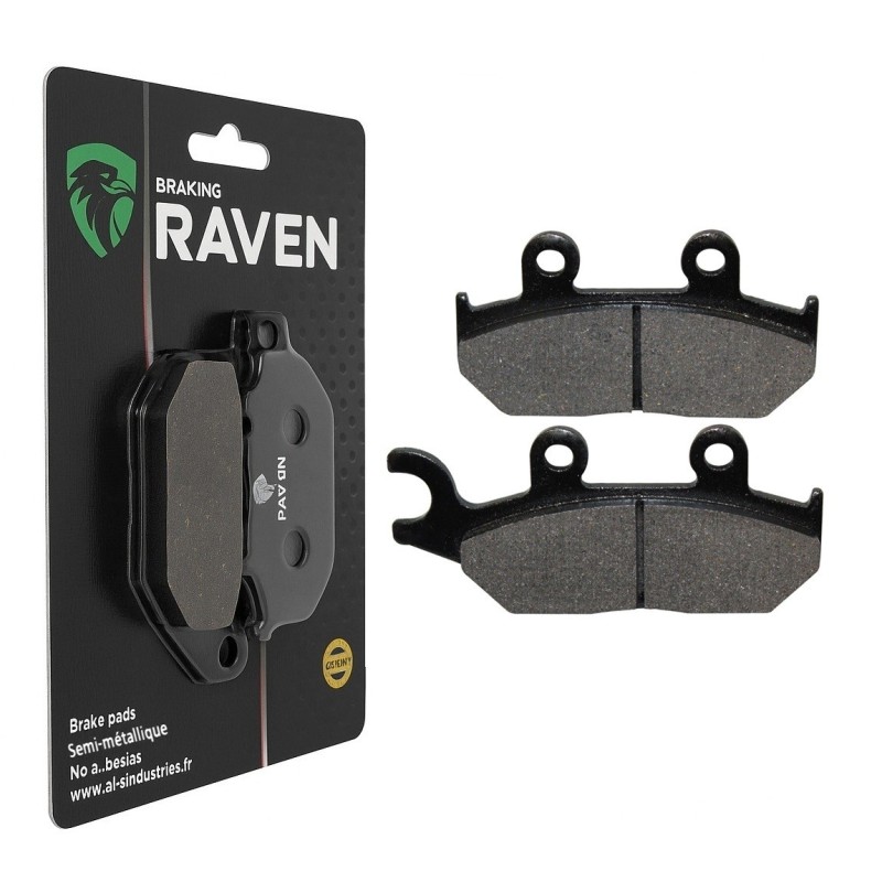 Plaquettes de frein Yamaha YXE Wolverine 700  Avant Droit 1XD-25805-10-00  - EBC FA172 - Raven 100-033