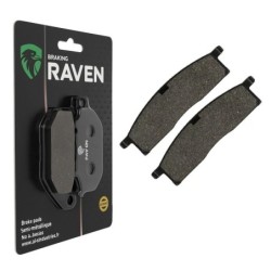 Plaquettes de frein Yamaha DT 50 R Avant 1LR-W0046-00 2HF-W0046-00 - EBC FA119 - Raven 100-034