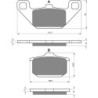 Plaquettes de frein Kawasaki GPZ 1000 RX Ar, Av Ga ou Av Dr 43082-1031 - EBC FA85 - Raven 100-037