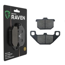 Plaquettes de frein Kawasaki KR 250  Arrière 43082-1194 - EBC FA85 - Raven 100-037
