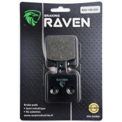 Plaquettes de frein Italjet 350  Arrière Nc - EBC FA47 - Raven 100-038