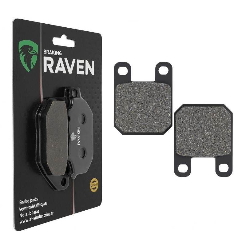 Plaquettes de frein Derbi GPR 80 Cup Arrière Nc - EBC  - Raven 100-040