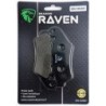 Plaquettes de frein Kawasaki KLX 400SR  Avant 43082-1172 - EBC FA185 - Raven 100-041