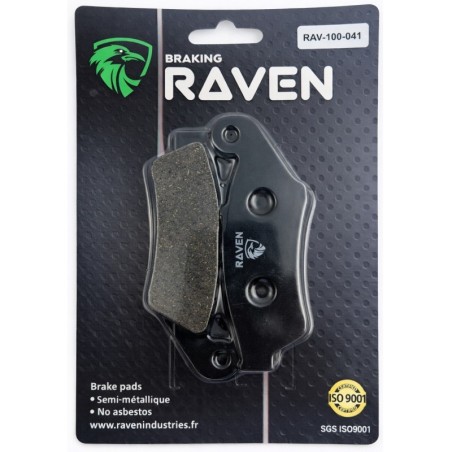 Plaquettes de frein Suzuki RM-Z 450  Avant 59300-13830 - EBC FA185 - Raven 100-041