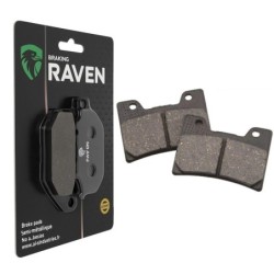 Plaquettes de frein Yamaha FZR 1000  Av Ga ou Dr 3GM-W0045-50 - EBC FA182 - Raven 100-045