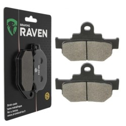 Plaquettes de frein Suzuki DR 600  Avant 59300-14830 59340-14500 01 10 - EBC FA106/2 - Raven 100-046