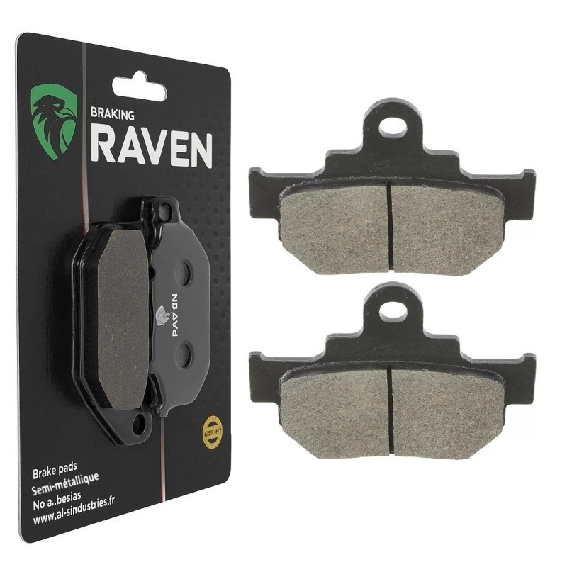 Plaquettes de frein Suzuki DR 500  Avant 59300-14830 59340-14500 01 10 - EBC FA106/2 - Raven 100-046