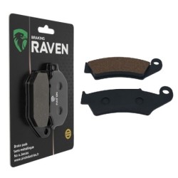 Plaquettes de frein Honda NR 750  Arrière 43105-MR7-017A 43105-MT7-405 - EBC FA143 - Raven 100-052