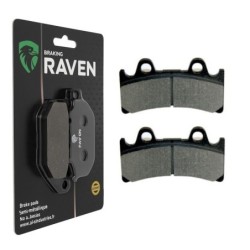 Plaquettes de frein Yamaha FZR 1000 EXUP Av Ga ou Av Dr 4FM-W0045-10-00 - EBC FA143 - Raven 100-054