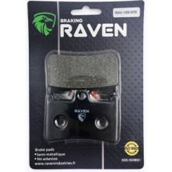 Plaquettes de frein Yamaha TZR 125 R Avant 3TJ-W0045-00-00 - EBC FA168/252 - Raven 100-070