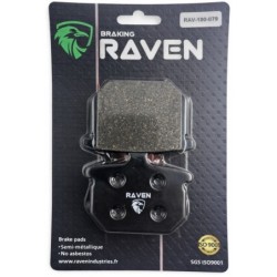 Plaquettes de frein Honda CB 400 Super Four  Av Ga ou Av Dr 45105-461-772 - EBC FA30 - Raven 100-079